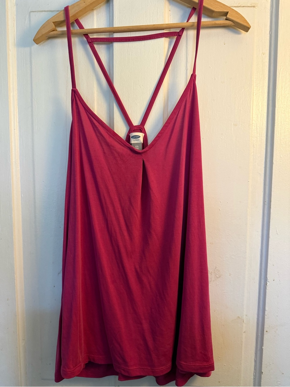 Old Navy Raspberry Strappy Sleep Cami